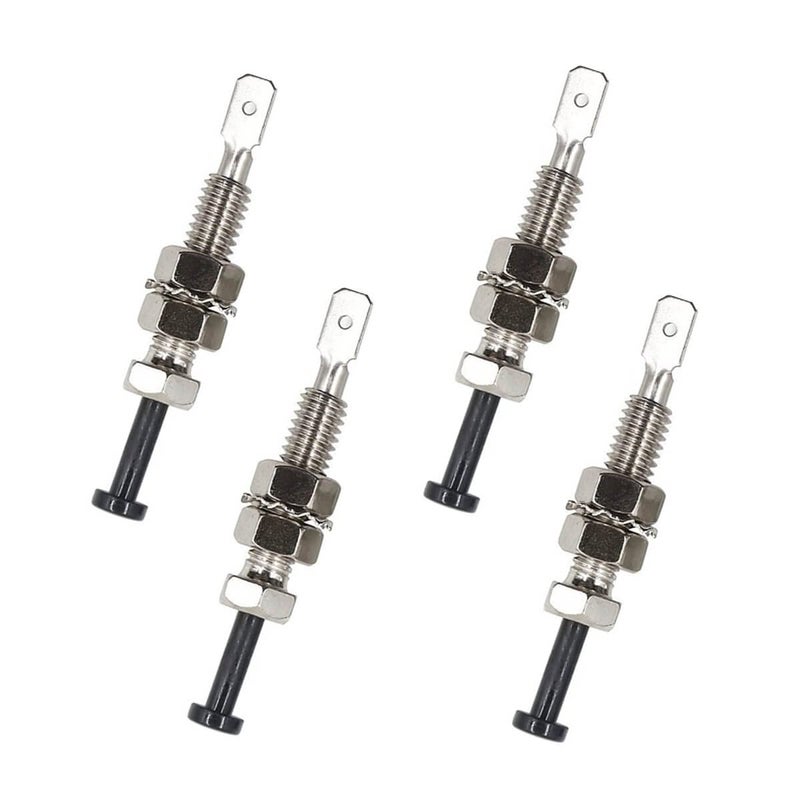 LDCRE Door Pin Switch Car Auto Trunk Alarm Security Hood On Off Momentary 20A 12Vdc Universal Adjustable Bonnet Light Hood Screw 4PCS - Image 1